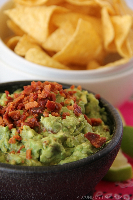 The best dang GUACAMOLE on the planet....because it's got BACON in it! 