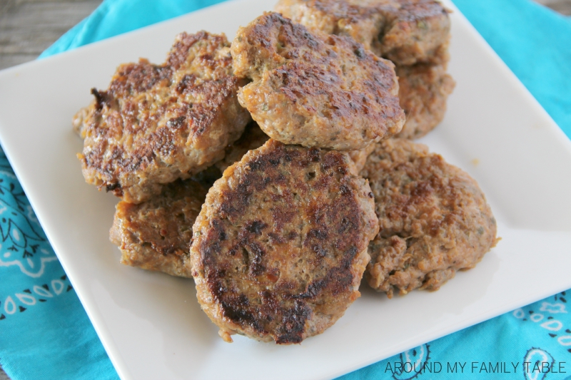 Homemade Breakfast Turkey Sausage