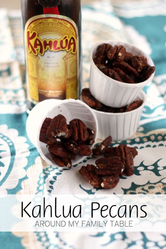 You only need 3 ingredients and 20 minutes to make these addictive Kahlua Pecans.