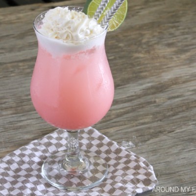 Coconut Cherry Lime Italian Cream Sodas