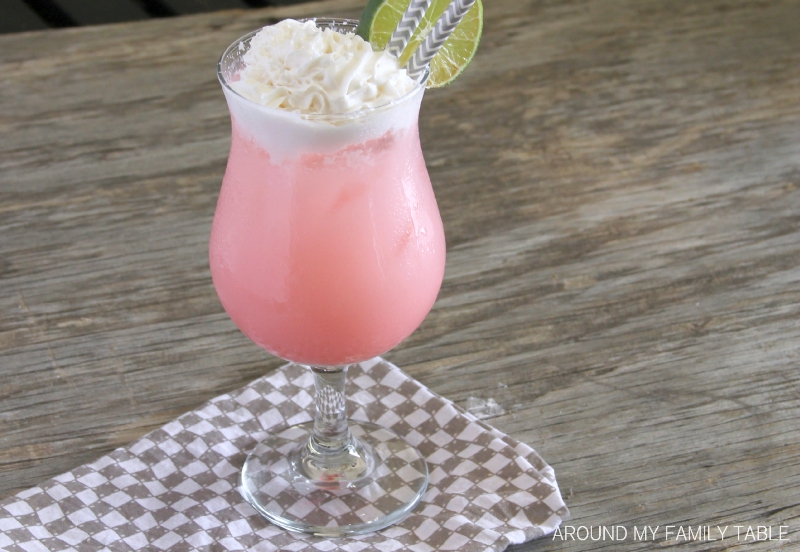 Coconut Cherry Lime Italian Cream Sodas