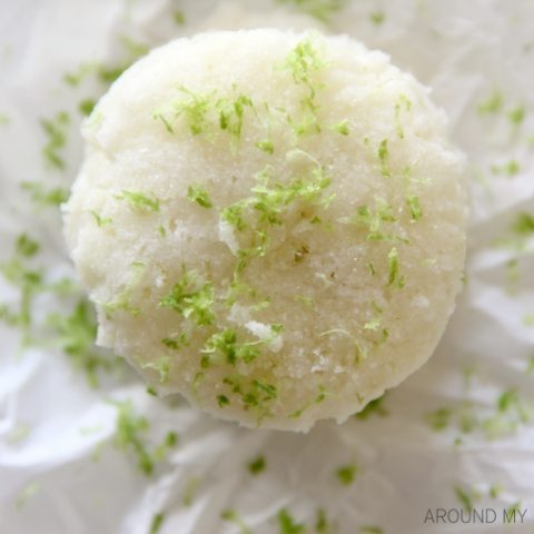 lime crinkle cookies