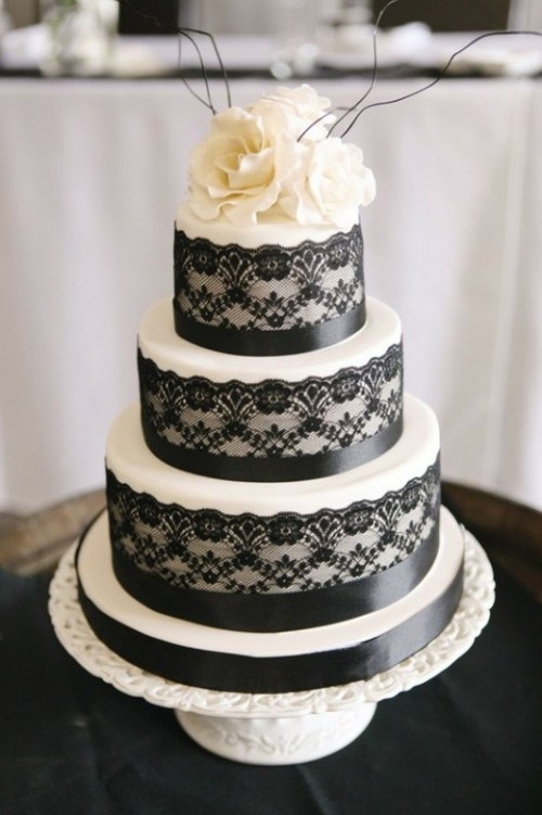 Lace Wedding Cake