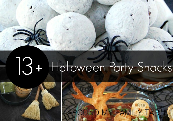Halloween Party Snacks - Around My Family Table
