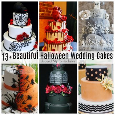 Beautiful Halloween Wedding Cakes