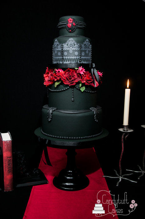 Gothic Elegance Cake