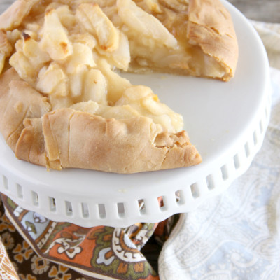 Rustic Pear Tart