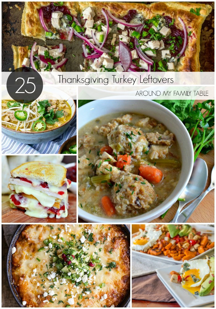 Over 25 of the best recipes for your Thanksgiving turkey leftovers.