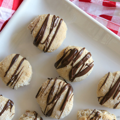 Flourless Chocolate Pecan Cookies