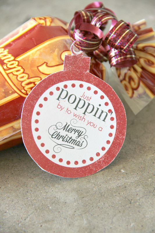 Make these Popcorn Christmas Gifts in bulk this year for all those last minute gifts. 