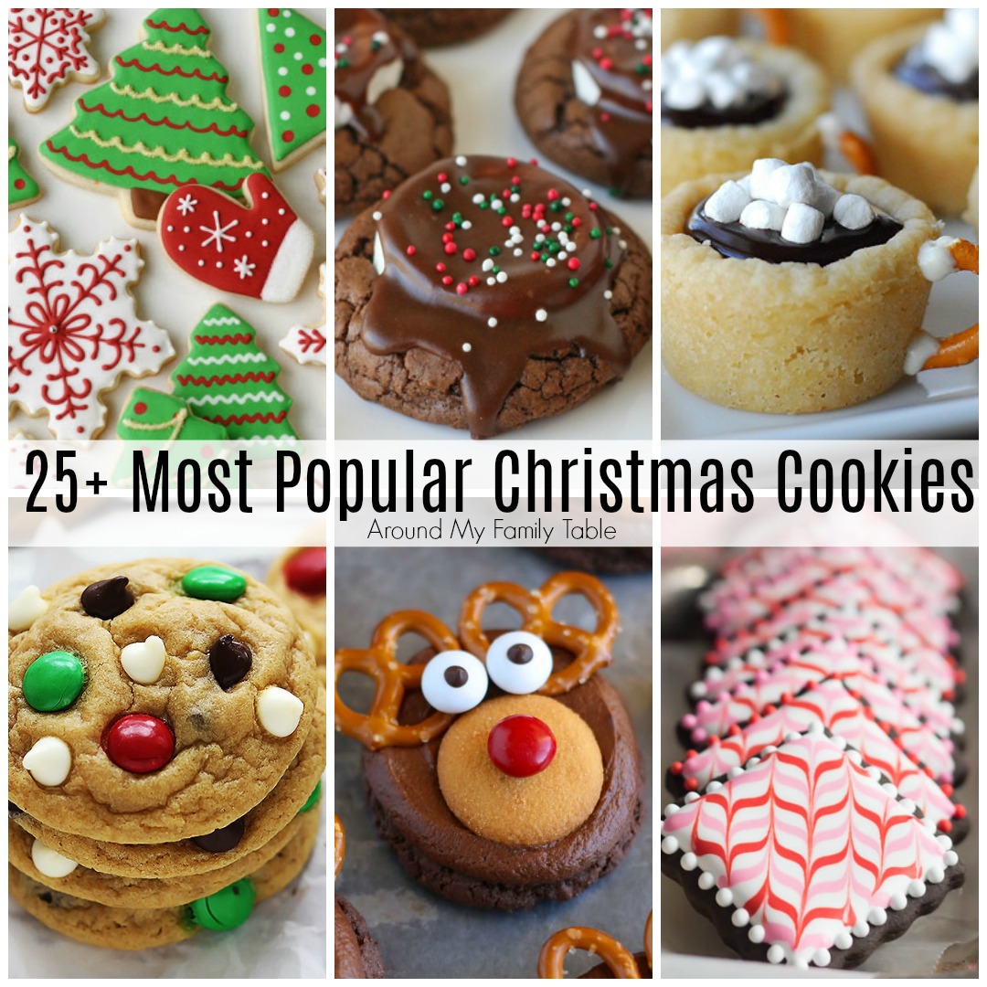 Most Popular Christmas Cookie Recipes - Around My Family Table
