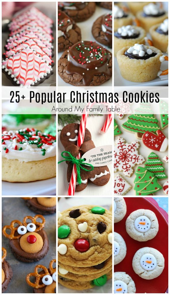 Most Popular Christmas Cookie Recipes - Around My Family Table