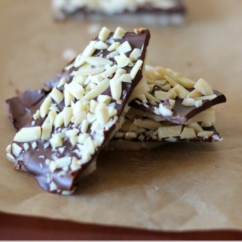 homemade vegan toffee