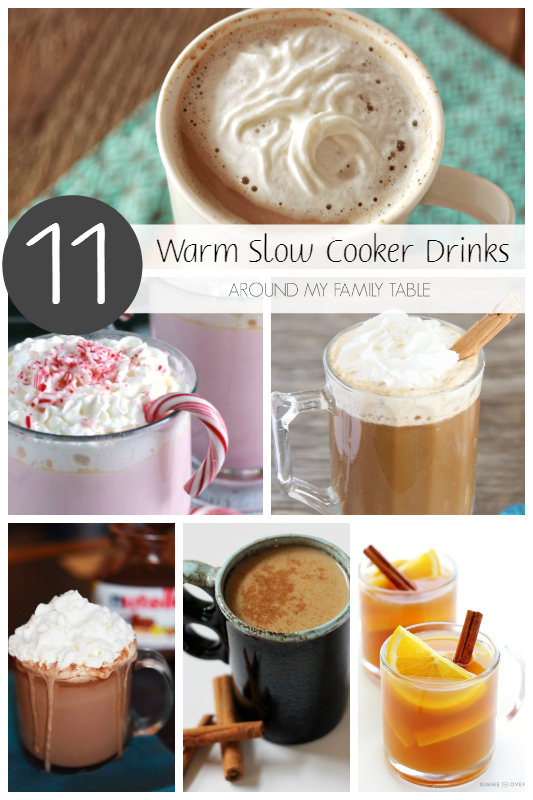 Plug in your slow cooker and let the aroma of one of these Warm Slow Cooker Drinks fill your house and delight your guests this winter.