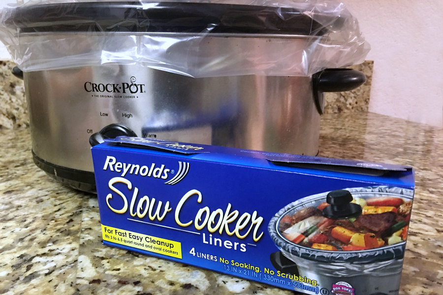 Crock Pot 3-7 qt. Clear Plastic Slow Cooker Liner