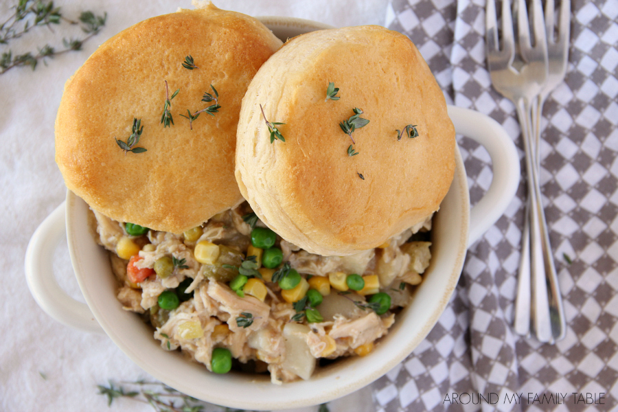 Warm and delicious, this Slow Cooker Chicken Pot Pie is hands down the easiest chicken pot pie you'll ever make.