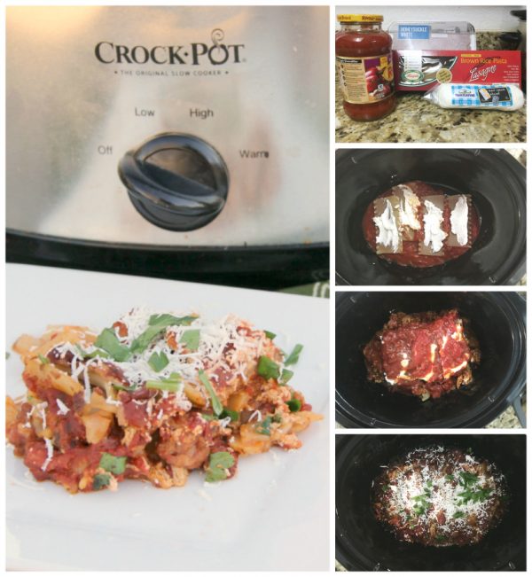 Slow Cooker Turkey Lasagna Around My Family Table