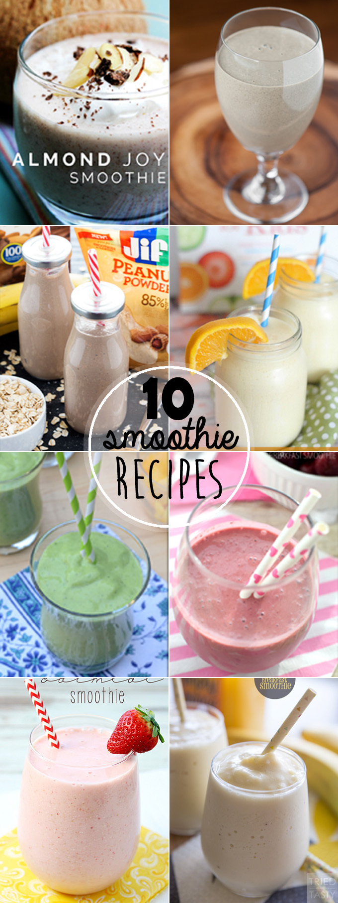 Healthy Smoothies for Breakfast - Around My Family Table