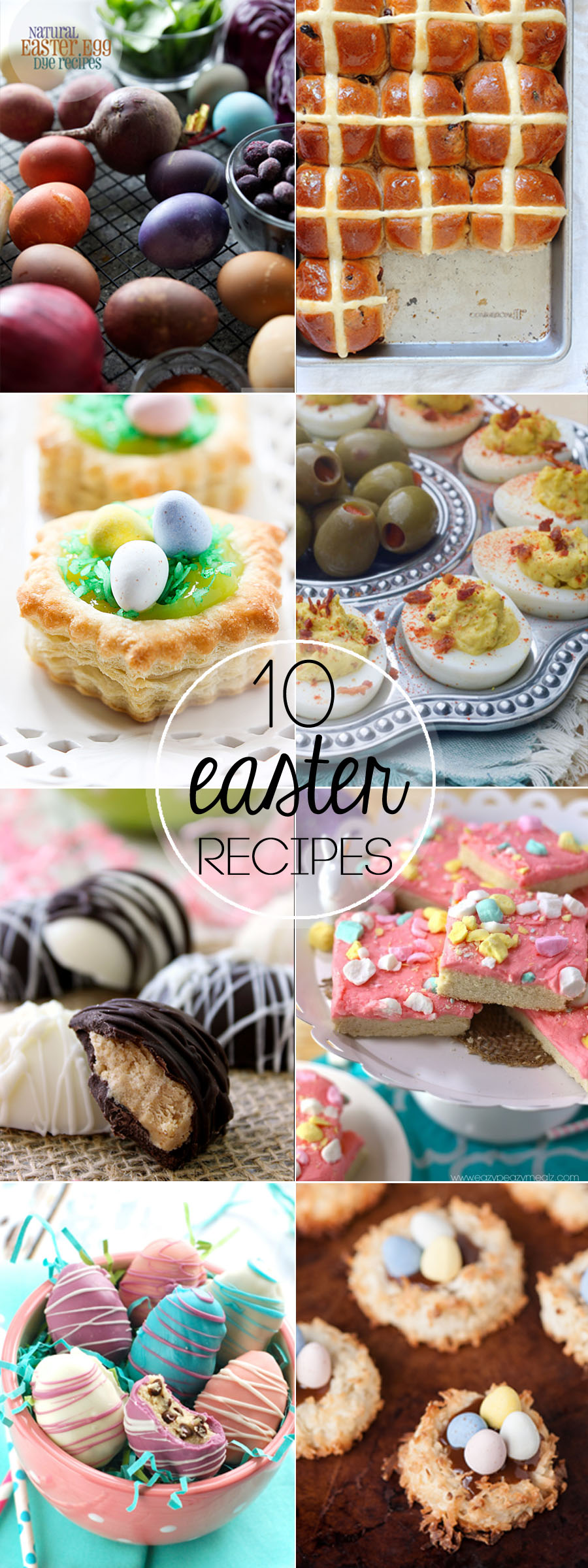 10 beautiful Easter Recipes to complete your holiday meal! 