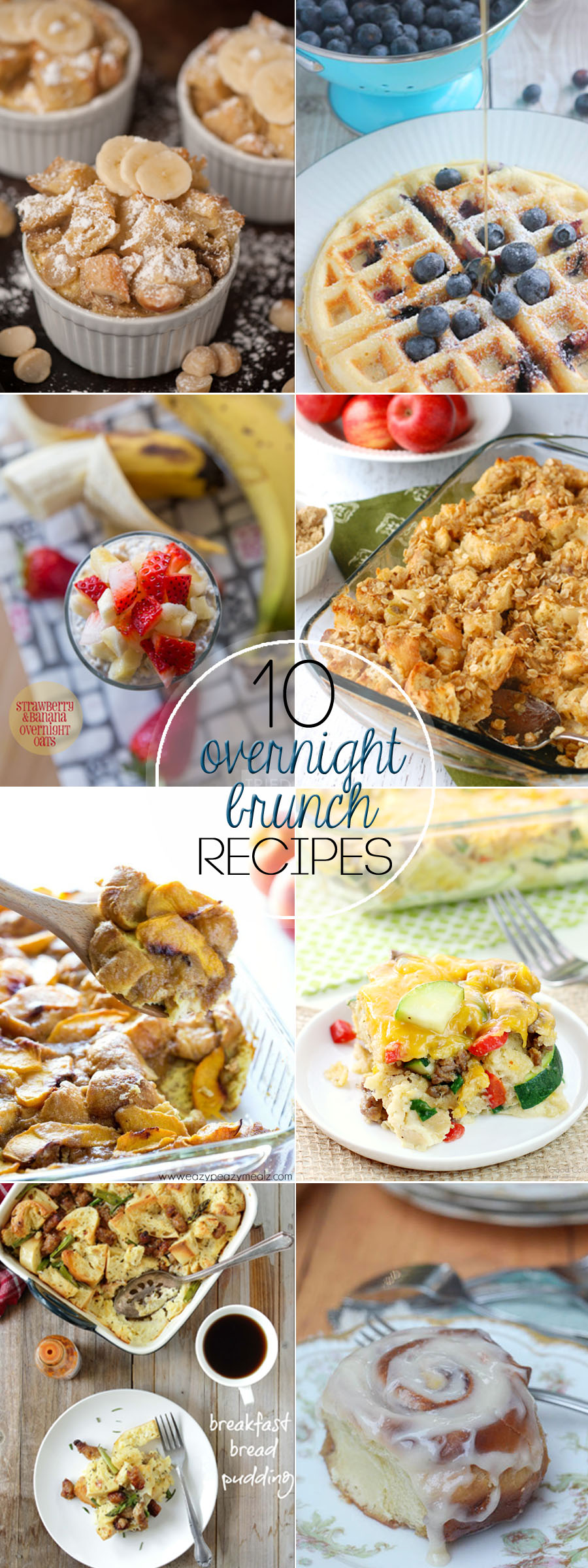 Is there anything better than waking up in the morning to an amazing breakfast that cooked all night long? I love these 10 Overnight Brunch recipes....they are definitely some of my family's favorites! 