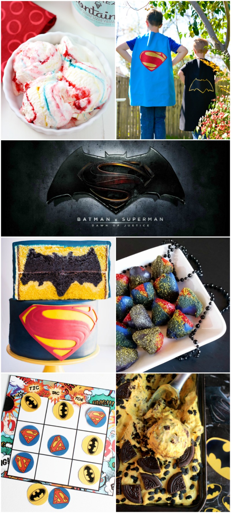 Plan a Batman vs Superman Party with these great ideas!