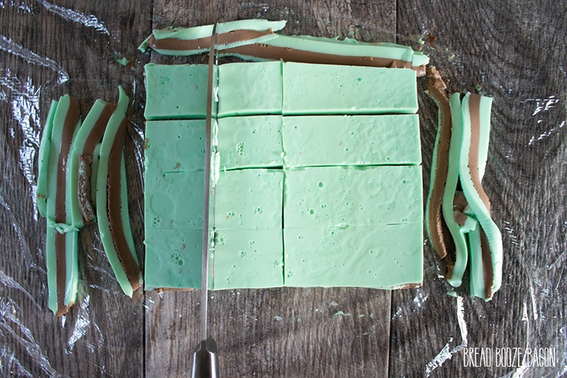 Grasshopper Jello Shots are a crazy delicious mixture of chocolate and mint no one can resist!