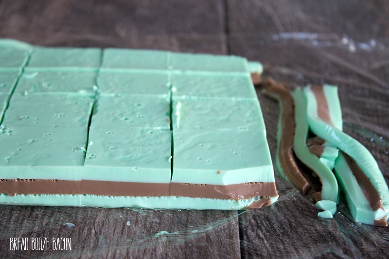 Grasshopper Jello Shots are a crazy delicious mixture of chocolate and mint no one can resist!