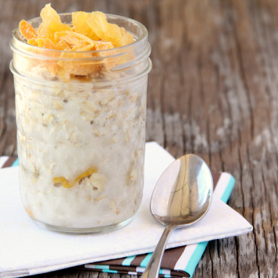 Pineapple Mango Overnight Oats