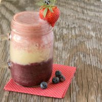 Triple Layered Smoothies