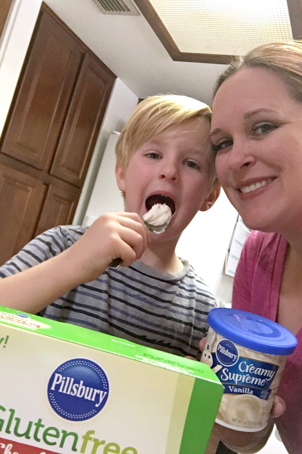 cooking with my little man