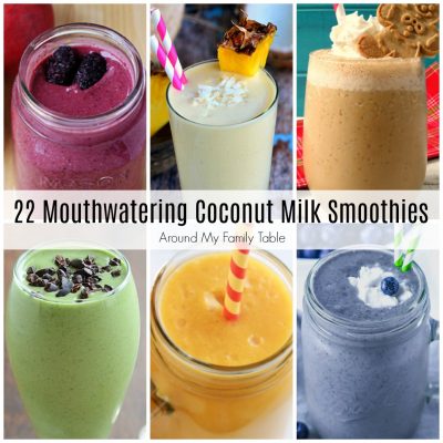 22 Mouthwatering Coconut Milk Smoothies