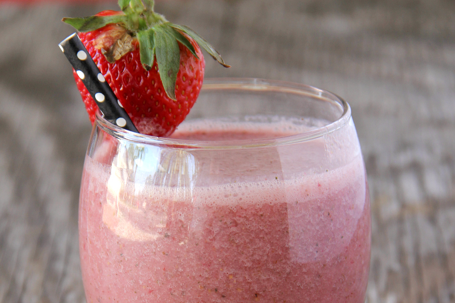 When strawberries are in season, I make these Fresh Strawberries Smoothies almost every day. 