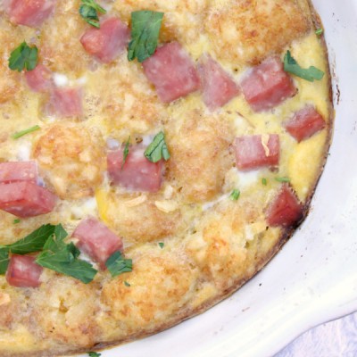 Breakfast Ham Casserole