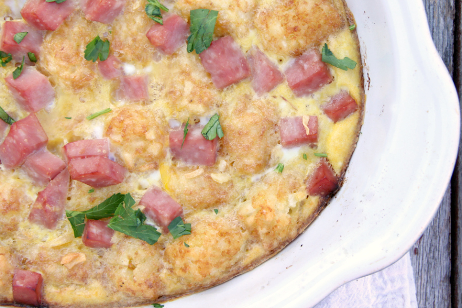 Brunch has never tasted so good, this Breakfast Ham Casserole is devoured and everyone always asks for seconds.