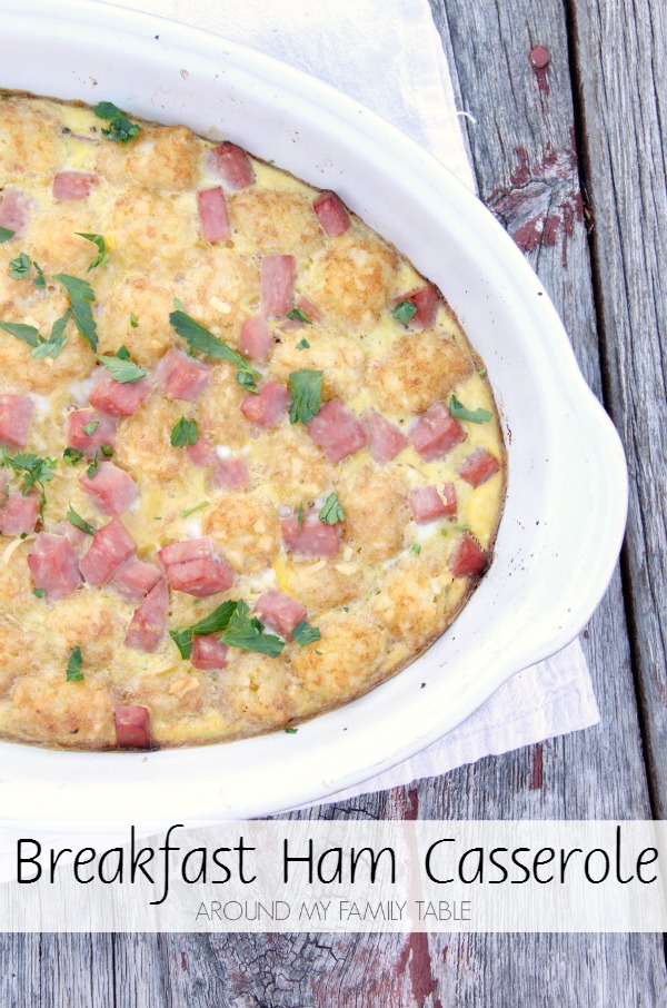 Brunch has never tasted so good, this Breakfast Ham Casserole is devoured and everyone always asks for seconds.