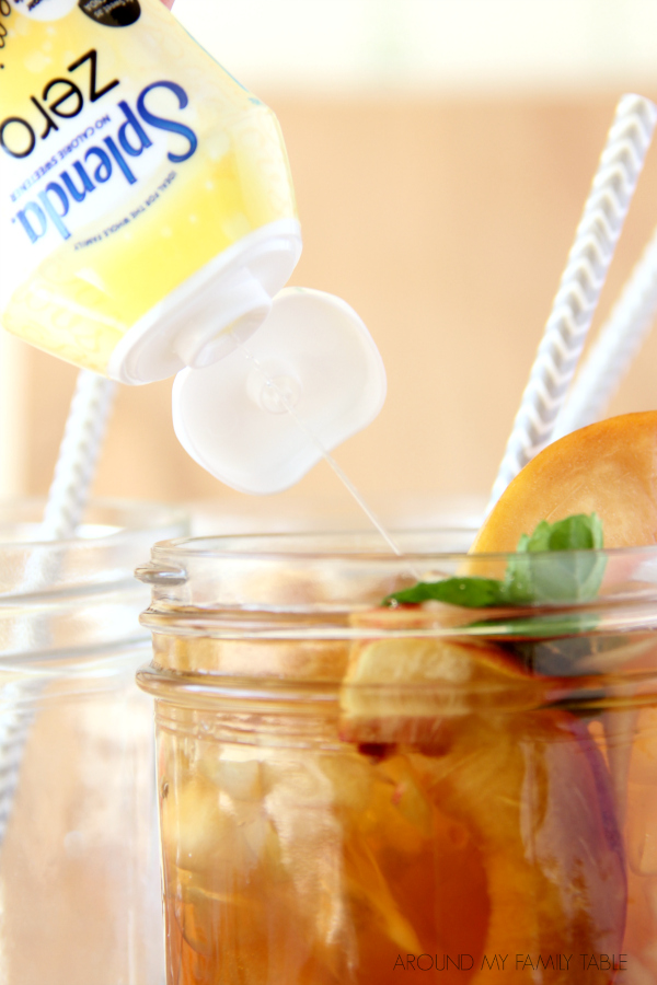 Sweet Peach Iced Tea - Erren's Kitchen