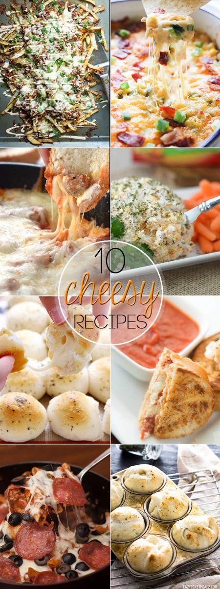 Hey Cheese Lovers....these 10 Delicious Cheese Recipes need to be on your radar!