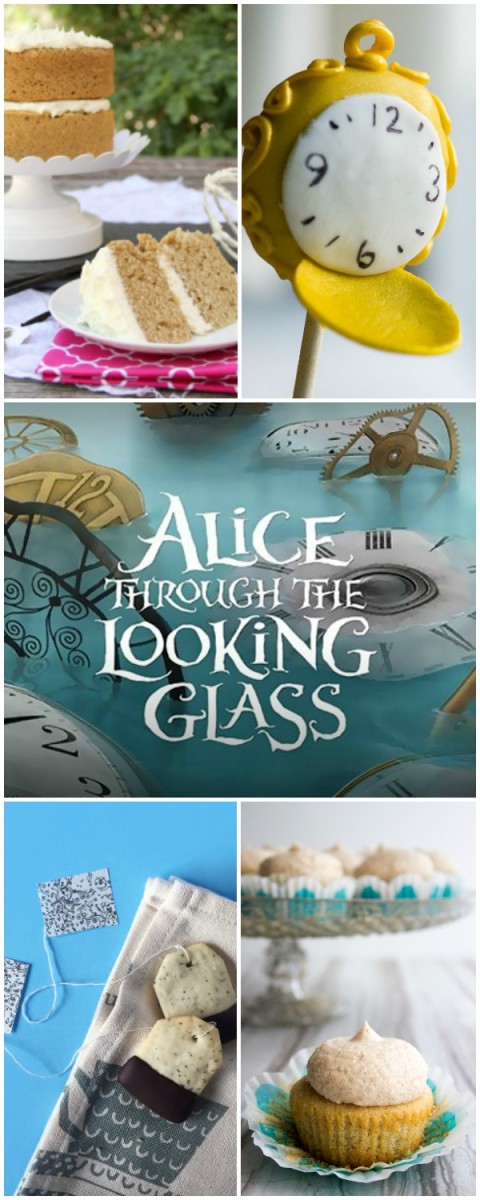 Great ideas for a Alice in Wonderland or Alice Through the Looking Glass party. Or even just a tea party!