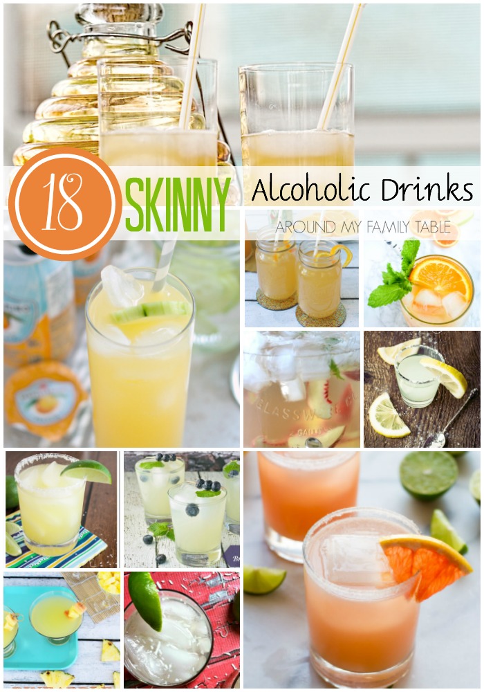 Skinny Alcoholic drinks for summer