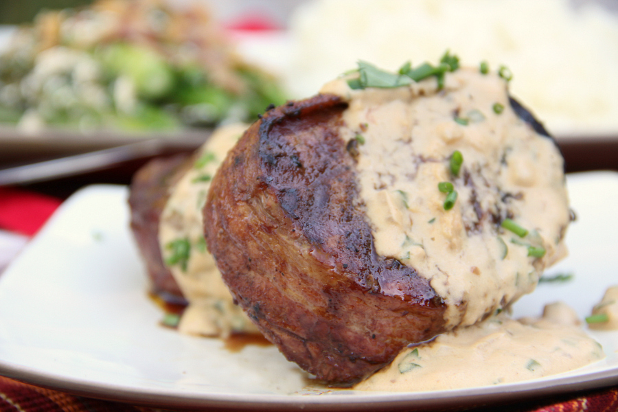 Celebrate any day with a delicious grass-fed filet mignon drizzled with a rich goat cheese sauce for a truly decadent meal.