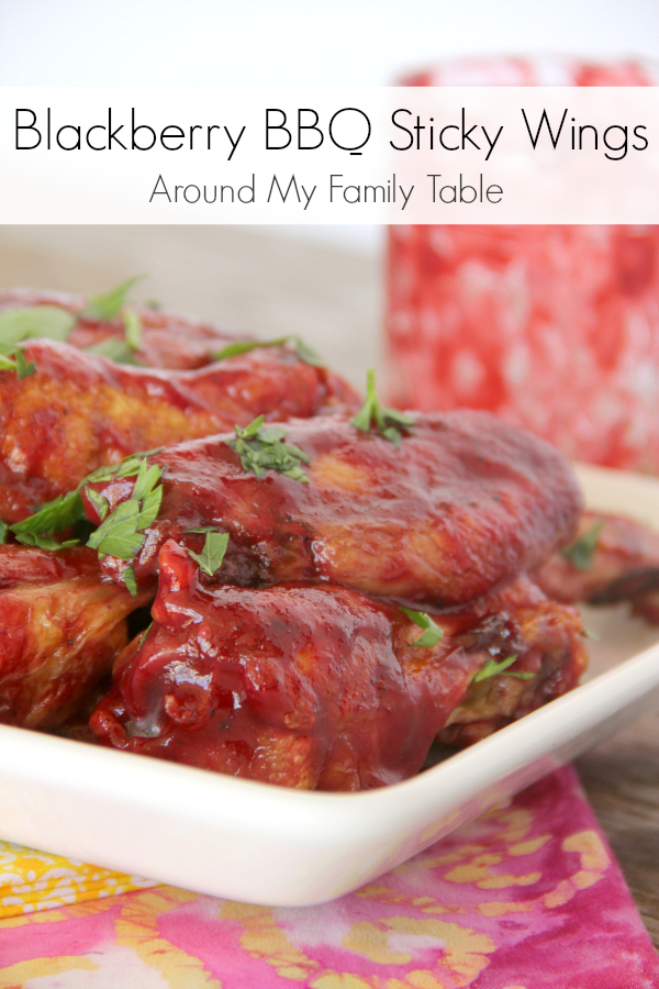 You're sure to love these gorgeous Blackberry BBQ Sticky Wings. A tasty spin on the traditional.