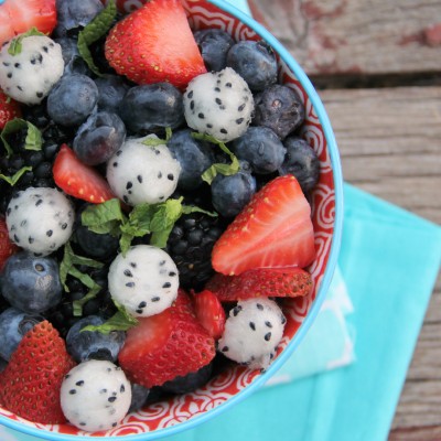 Dragon Fruit Salad