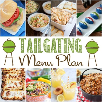 Game Day Tailgaiting Menu