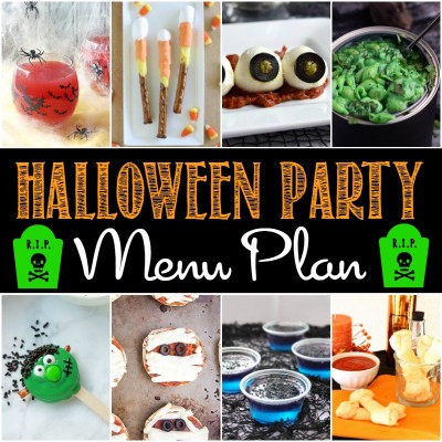 Halloween Party Menu Plan