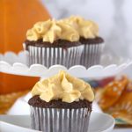 Cupcakes with Pumpkin Buttercream Frosting