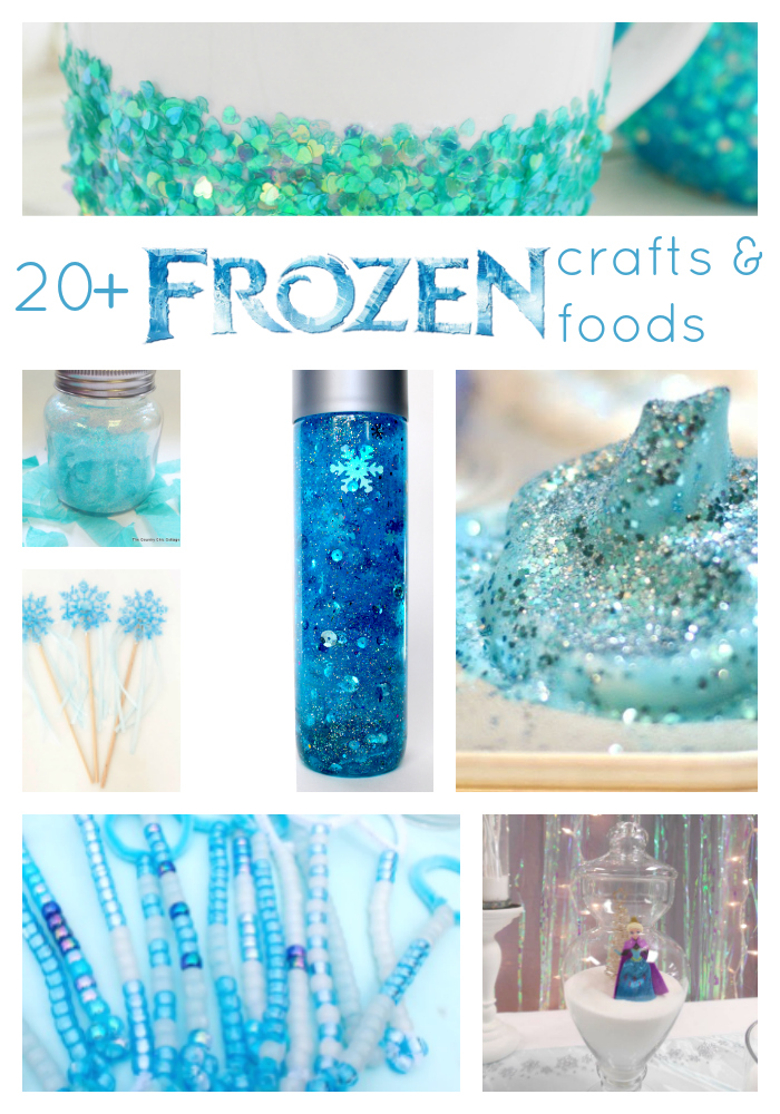 These 20+ Frozen Inspired Crafts & Foods are perfect for any Disney Frozen party. 