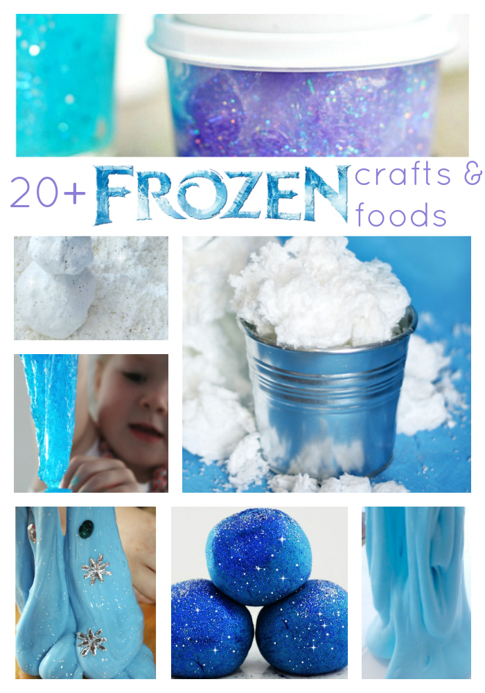 These 20+ Frozen Inspired Crafts & Foods are perfect for any Disney Frozen party. 