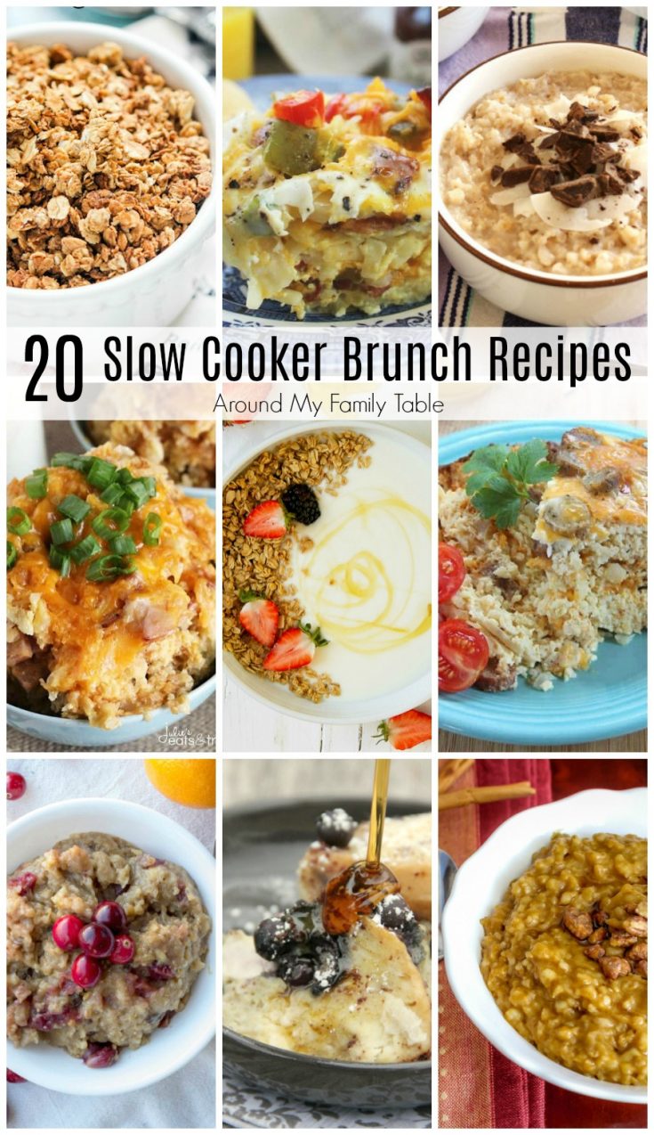 20 Slow Cooker Brunch Recipes Around My Family Table