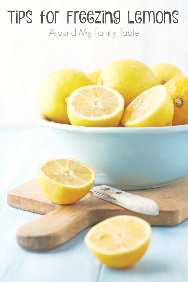 Take full advantage of lemon season, by processing and freezing them when they are at their peak. These Tips for Freezing Lemons will ensure you'll have delicious lemons all year long.