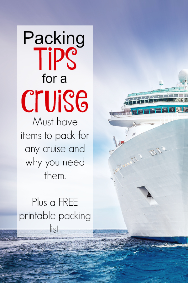 These 26 items are my must have items for any cruise so I'm sharing my essential Packing Tips for a Cruise with y'all. You don't want to over pack, but you'll want all the necessities.